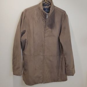 London Fog  tan  Full zip Jacket size XL